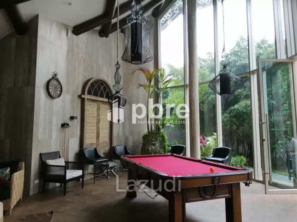 1 Bed 1 Bath 37 SQ.M The Riviera Wongamat Beach