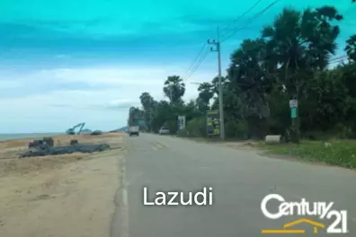 5 Rai, Beachfront Land in Pranburi
