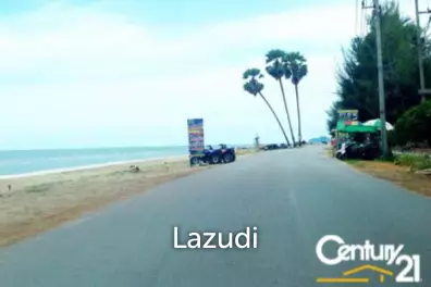 5 Rai, Beachfront Land in Pranburi