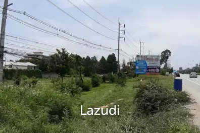ขายที่ดินแปลงสวย ติดถนนสุขุมวิท บางละมุง