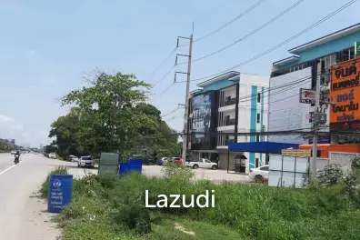 ขายที่ดินแปลงสวย ติดถนนสุขุมวิท บางละมุง