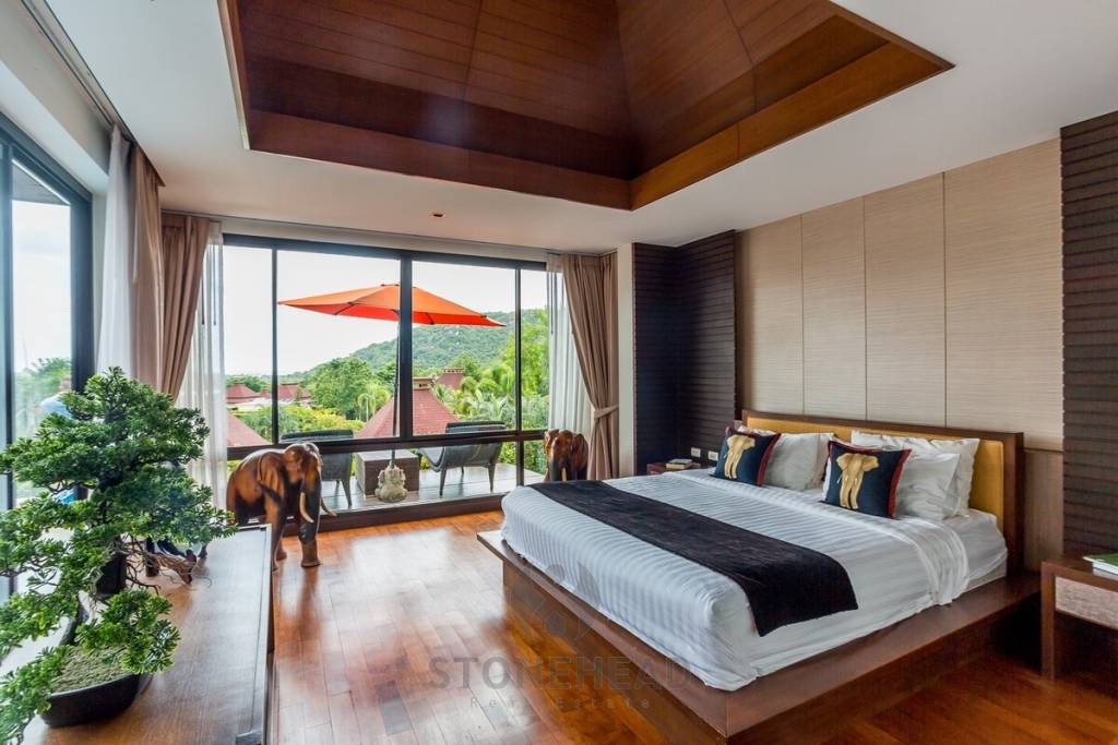 Sea View 3 Bed Pool Villa : Panorama Khao Tao