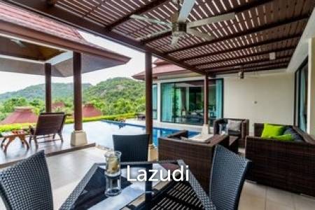 Sea View 3 Bed Pool Villa : Panorama Khao Tao