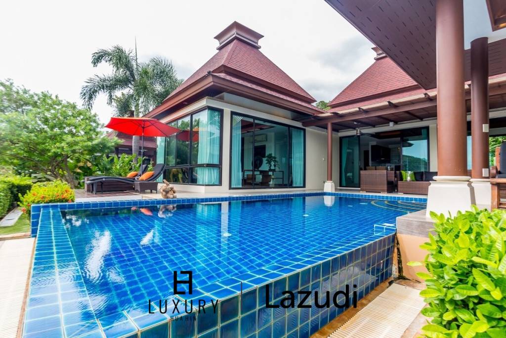 Sea View 3 Bed Pool Villa : Panorama Khao Tao