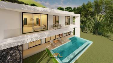 4 Bed 5 Bath 328 SQ.M. Windy Pool Villa Samui