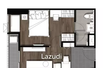 1 Bed 1 Bath 29.30 SQ.M The Origin Kathu – Patong
