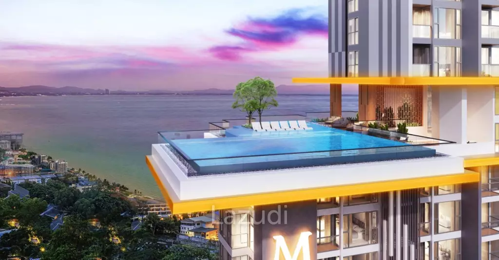 1 Bed 1 Bath 29.68 SQ.M The Riviera Monaco Pattaya
