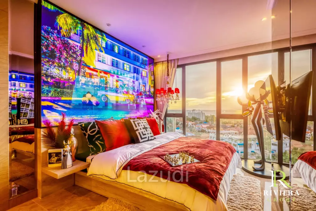 1 Bed 1 Bath 29.68 SQ.M The Riviera Monaco Pattaya