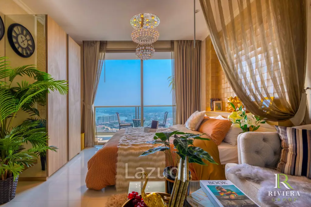 1 Bed 1 Bath 35 SQ.M The Riviera Wongamat Beach