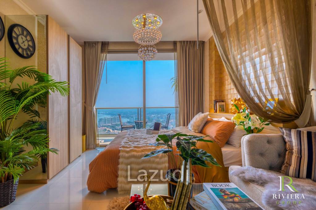 1 Bed 1 Bath 35 SQ.M The Riviera Wongamat Beach