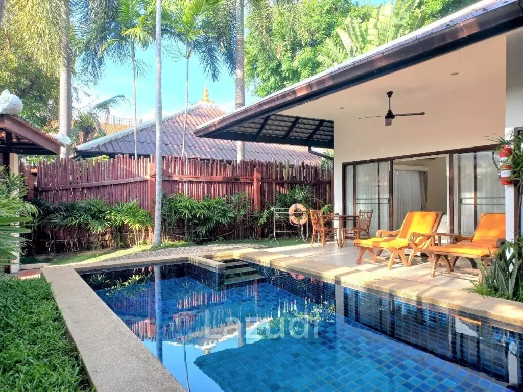 วงศ์อมาตย์บ้านหรูให้เช่าพร้อมสระว่ายน้ำ