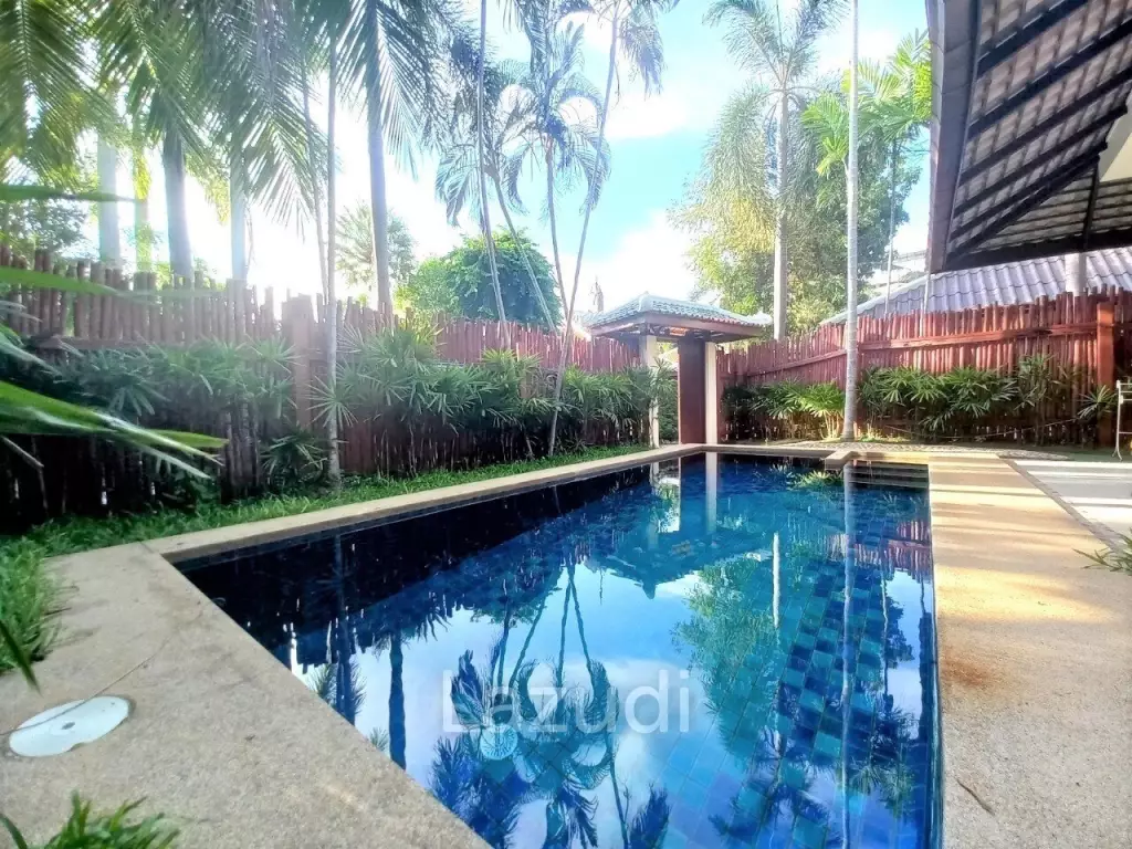 วงศ์อมาตย์บ้านหรูให้เช่าพร้อมสระว่ายน้ำ
