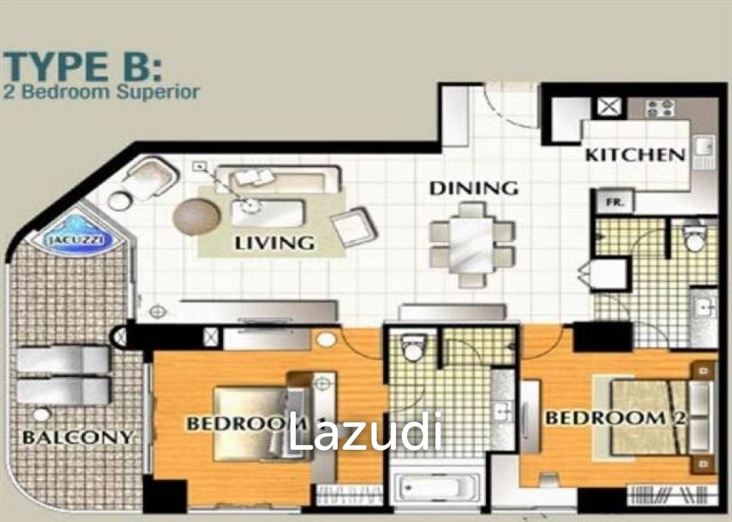Spacious Condo for Sale in Na Jomtien