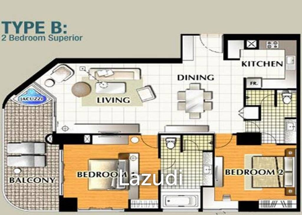 La Royale Beach Condo for Sale in Pattaya