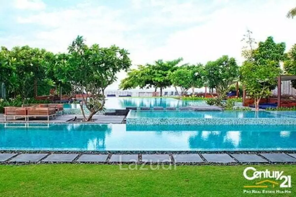 1 Bed Beachfront Condo in Town