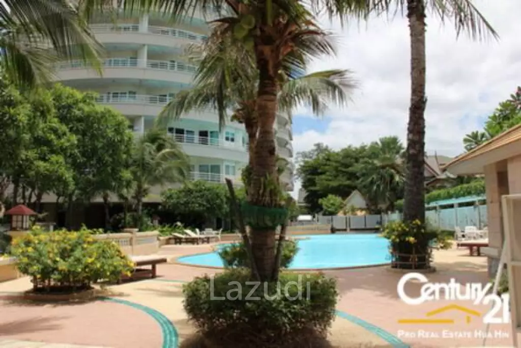 2 BED BEACHFRONT CONDO FOR SALE IN CHA AM