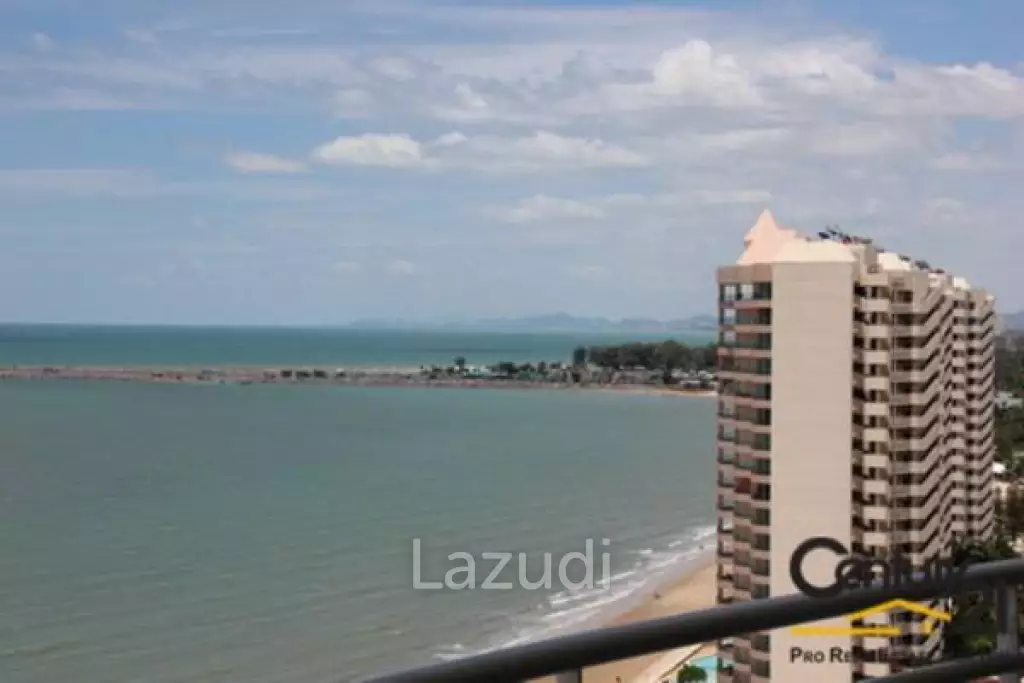 2 BED BEACHFRONT CONDO FOR SALE IN CHA AM