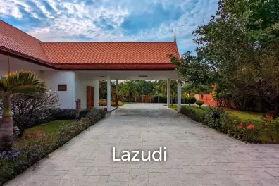 ขายบ้านสวนหลังใหญ่มาบประชัน