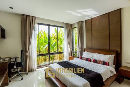 Panorama / Khao Tao: 3 Schlafzimmer Villa mit Meerblick