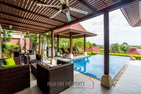 Sea View 3 Bed Pool Villa For Sale at Panorama Khao Tao