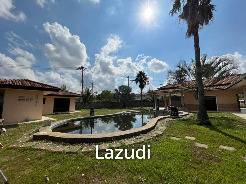 Land Including Private House for Sale in Pattaya