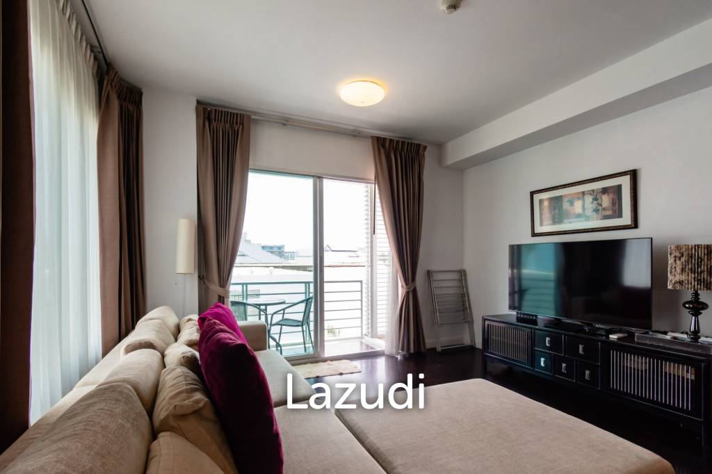 BAAN SAN DAO : 2 Bed Beachfront Condo in Town