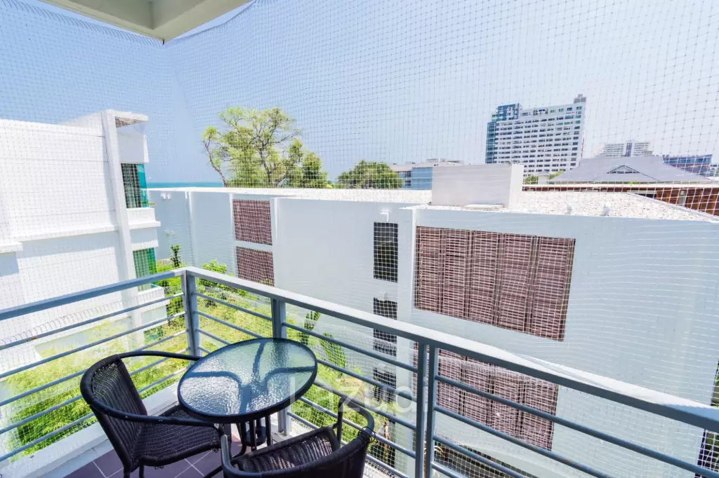 BAAN SAN DAO : 2 Bed Beachfront Condo in Town