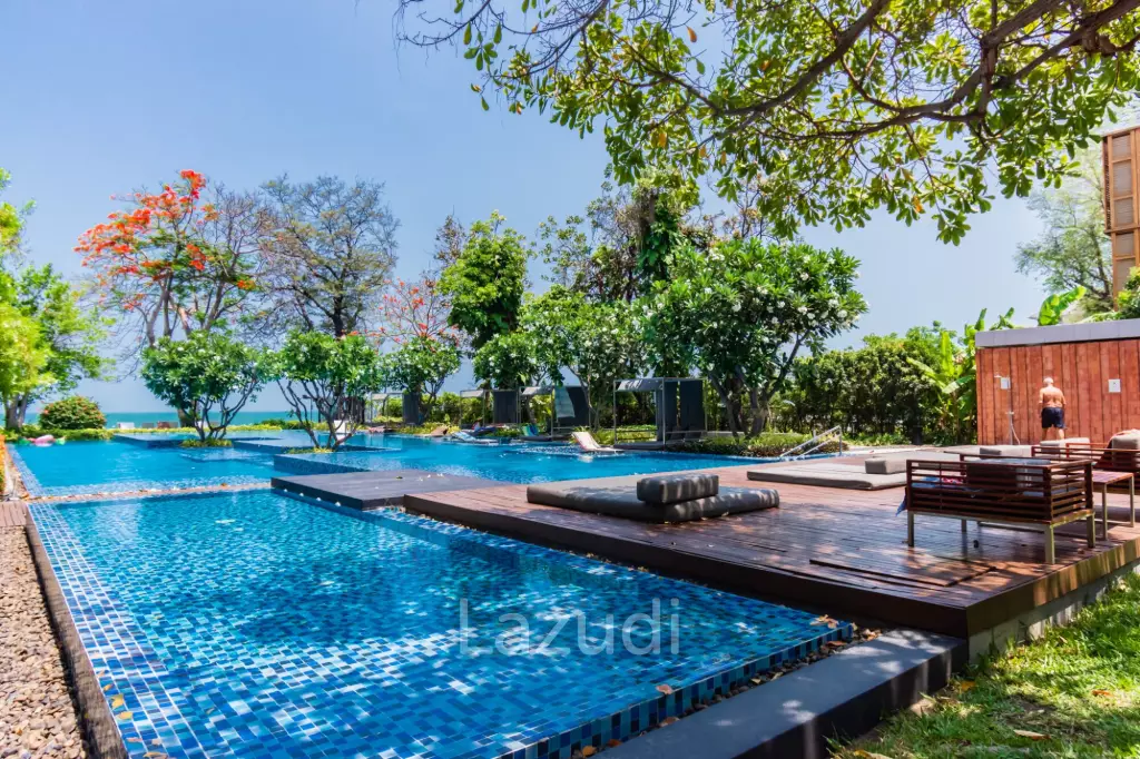 BAAN SAN DAO : 2 Bed Beachfront Condo in Town