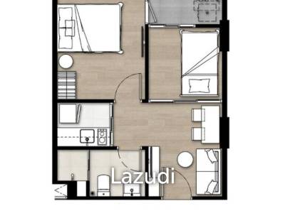 2 Bed 1 Bath 33.9 SQ.M The Origin Kathu – Patong