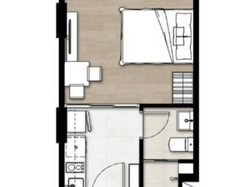 Studio 1 Bath 25.3 SQ.M The Origin Kathu – Patong