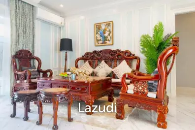 วิลล่าหรู 450 ตร.ม. พูลวิลล่าชั้นเดียว ทำเลหนองปรือ พัทยา บนที่ดิน 1050 ตร.ม.