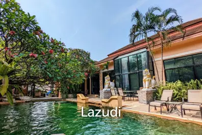 Beautiful Bali Style Pool Villa House for Sale