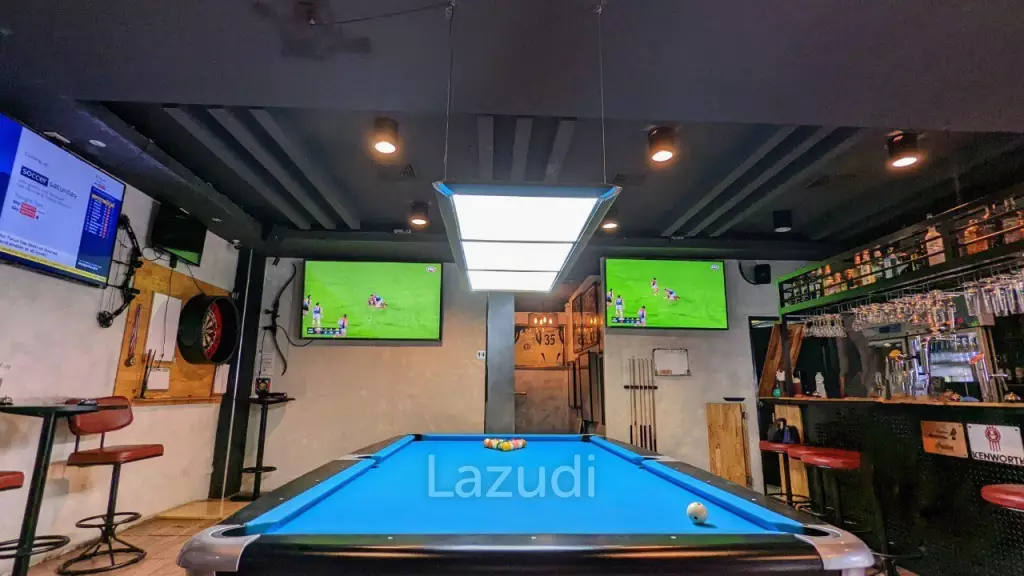 Sports Bar in Central Pattaya for Sale