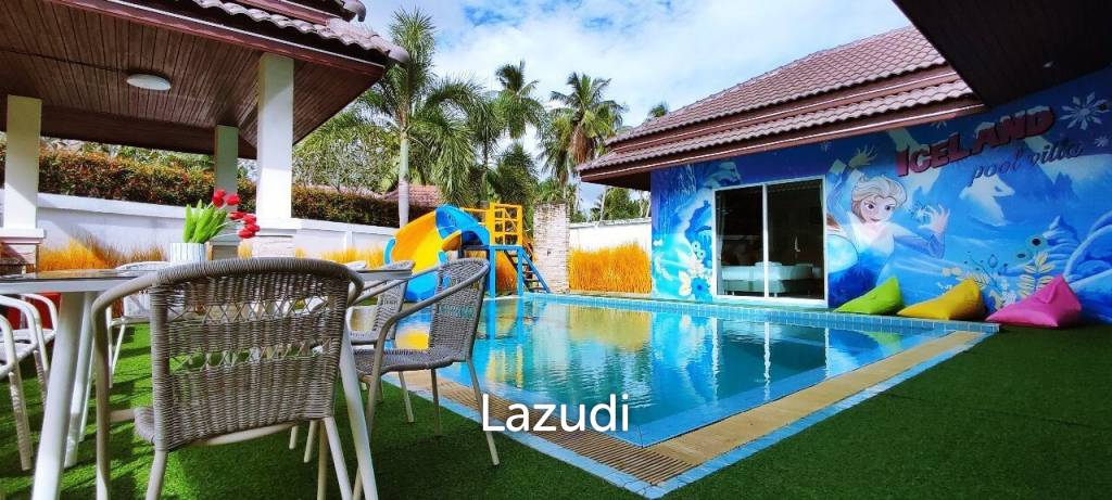 3 Bed 270 SQ.M Pool Villa House in Huay Yai