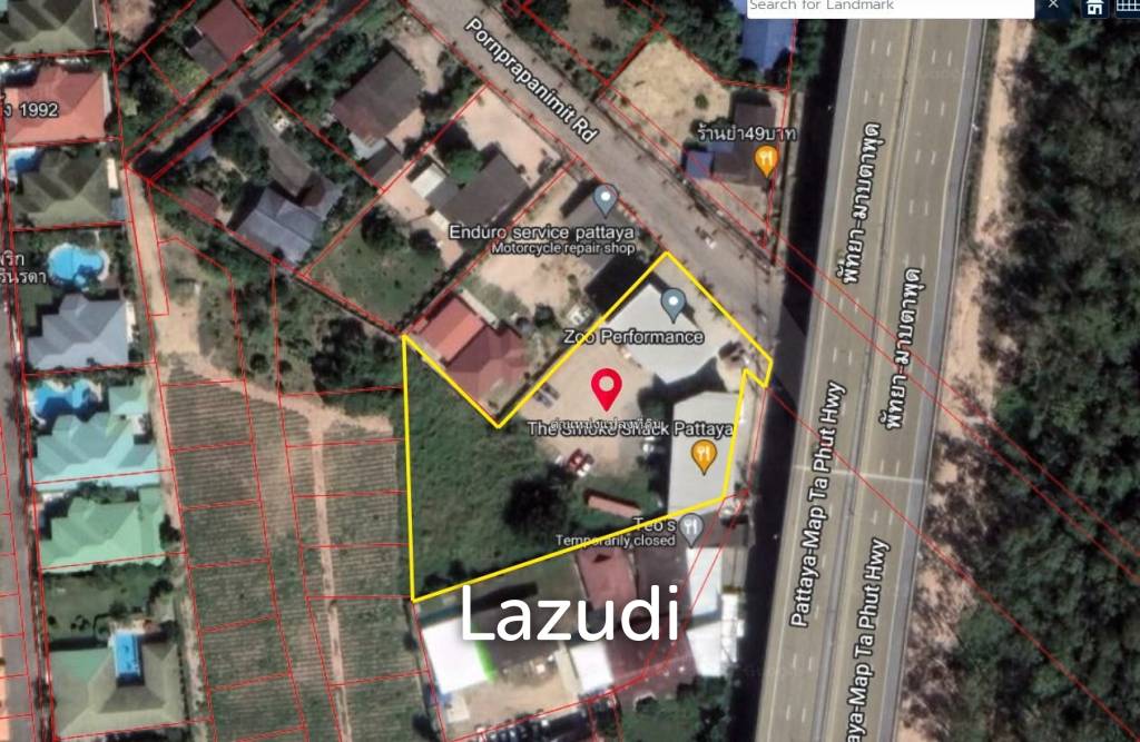 Land and Commercial Building for Sale