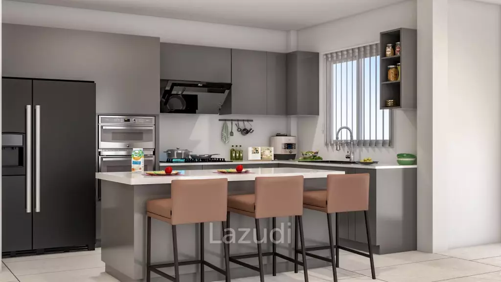 New 3 Bedrooms House Central Pattaya