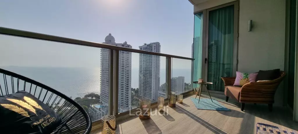 2 Bed 2 Bath 86 SQ.M The Riviera Wongamat Beach