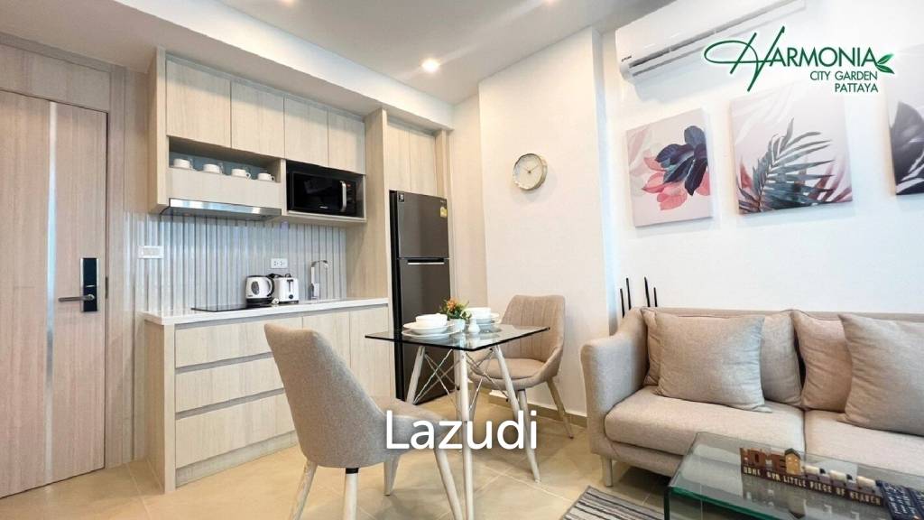 1 Bed 1 Bath 25 SQ.M Harmonia City Garden