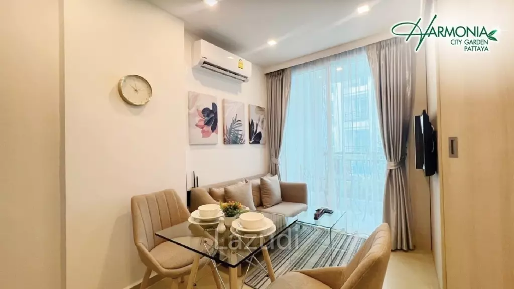 1 Bed 1 Bath 25 SQ.M Harmonia City Garden