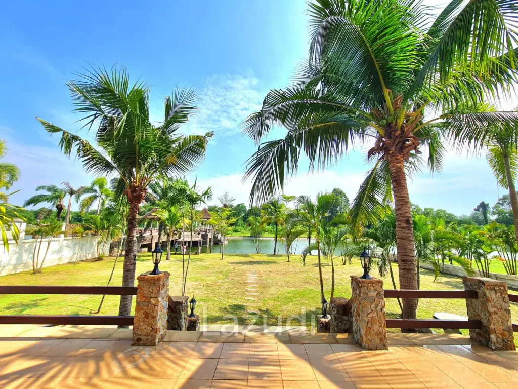 Lake Side House in Huay Yai for Sale
