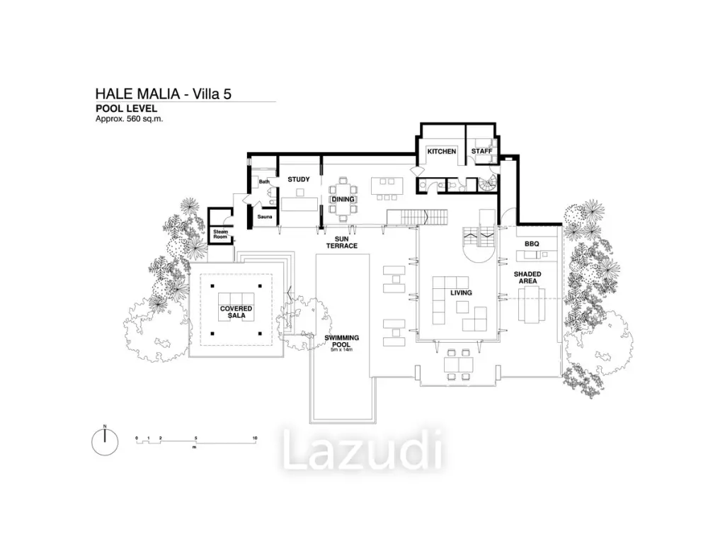 2 Bed Luxury Duplex Penthouse with Private Pool