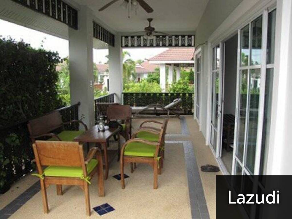 Luxury 3 bedroom, 2 bathroom pool villa on an established, secure development to the West of Hua Hin town.