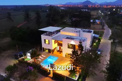 Modern 5 Bed Pool Villa For Sale
