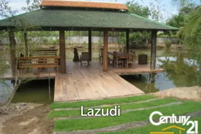 Amazing House On Island Lake with 6 Rai