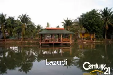 Amazing House On Island Lake with 6 Rai