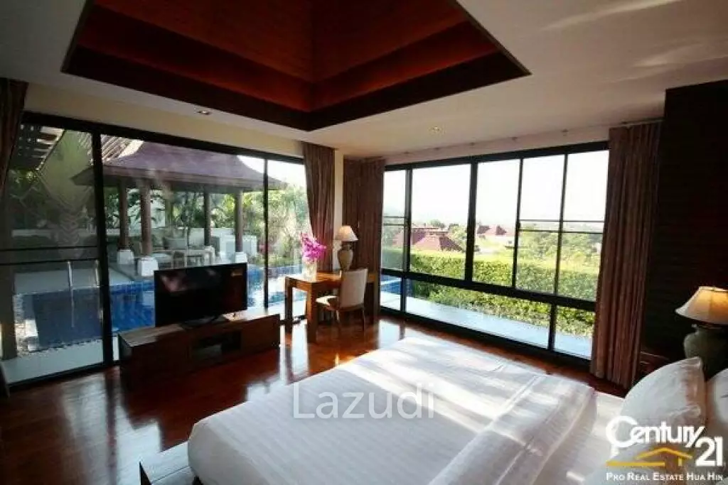 PANORAMA: Beautifully designed and Maintained 3 Bed Pool Villa with Sea Views nr the Beach and Golf Course