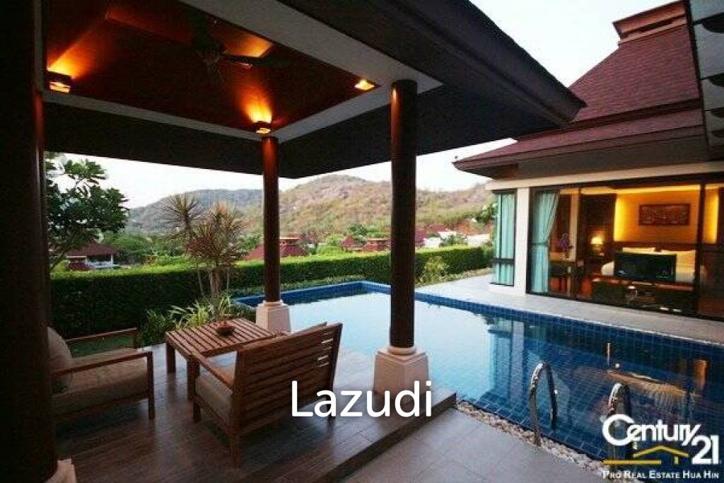 PANORAMA: Beautifully designed and Maintained 3 Bed Pool Villa with Sea Views nr the Beach and Golf Course