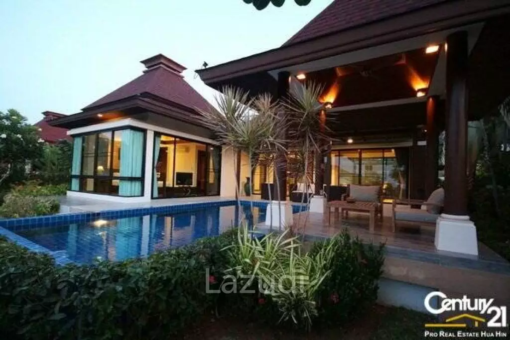 PANORAMA: Beautifully designed and Maintained 3 Bed Pool Villa with Sea Views nr the Beach and Golf Course