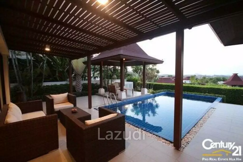 PANORAMA: Beautifully designed and Maintained 3 Bed Pool Villa with Sea Views nr the Beach and Golf Course