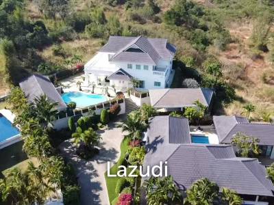 THE HEIGHTS 2  : 6 Bed Unique 6 bed Luxury Pool Villa with sea views